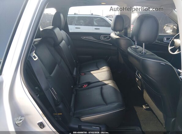 5N1DL0MM6KC557630 2019 INFINITI QX60 Gray VIN კოდის სტიკერის ხედი