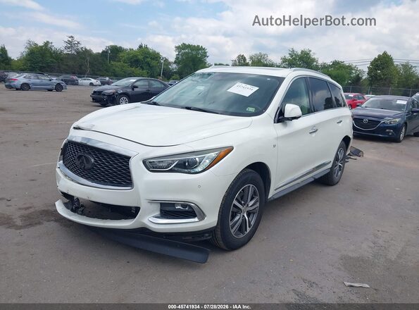 5N1DL0MM7HC505318 2017 INFINITI QX60 White Przód lewy