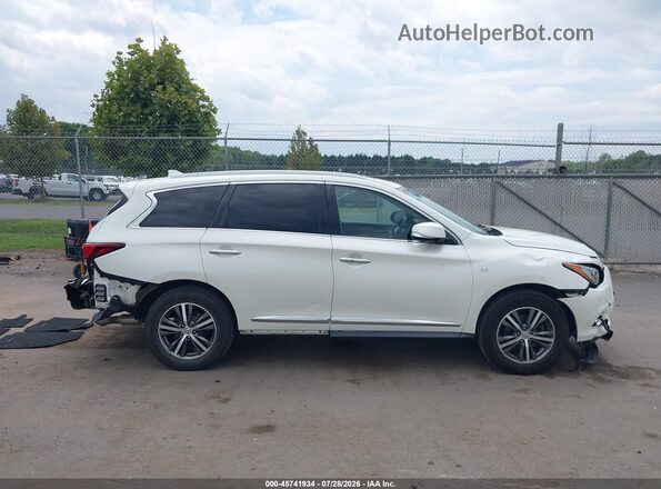 5N1DL0MM7HC505318 2017 INFINITI QX60 White Widok wnętrza 360 stopni