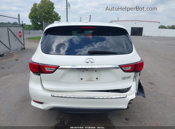 5N1DL0MM7HC505318 2017 INFINITI QX60 White 