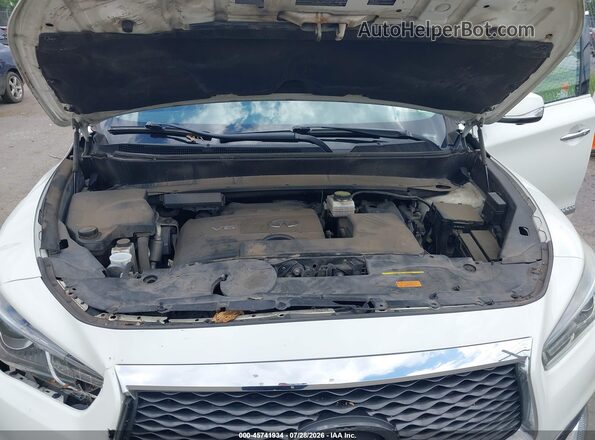 5N1DL0MM7HC505318 2017 INFINITI QX60 White Widok z tyłu