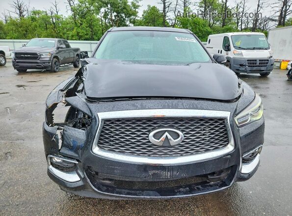 5N1DL0MM7HC511717 2017 INFINITI QX60 Black წინა ხედი