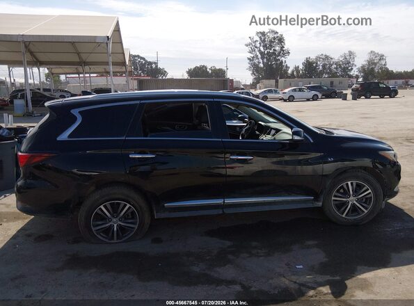 5N1DL0MM7HC511832 2017 INFINITI QX60 Черный Вид щитка приборов