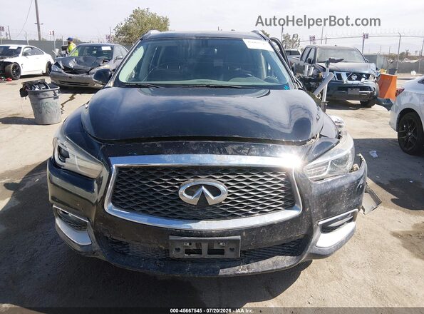 5N1DL0MM7HC511832 2017 INFINITI QX60 Черный Вид панели приборов