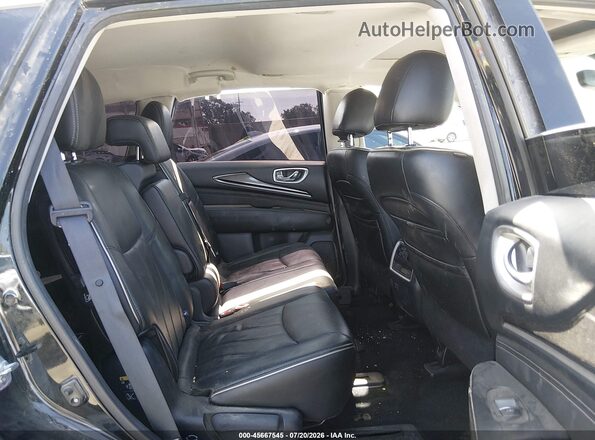 5N1DL0MM7HC511832 2017 INFINITI QX60 Черный Вид наклейки с VIN-кодом