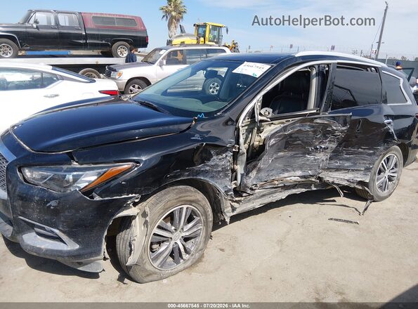 5N1DL0MM7HC511832 2017 INFINITI QX60 Черный Вид спереди