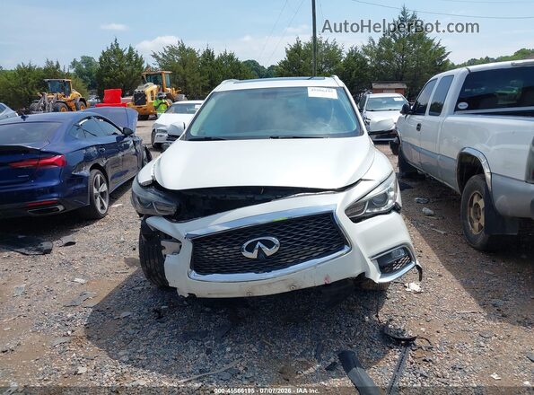 5N1DL0MM7HC545544 2017 INFINITI QX60 Белый Вид задней части салона