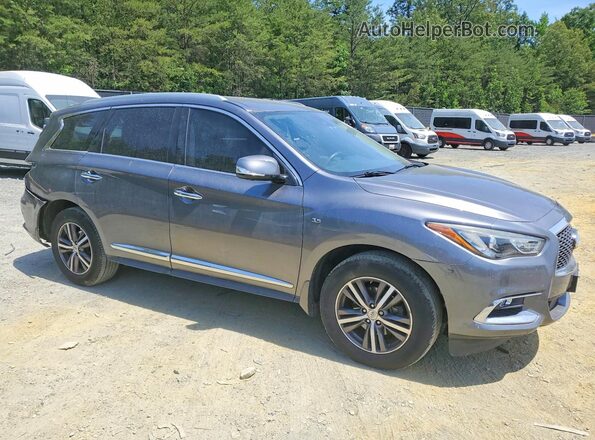 5N1DL0MM7HC548606 2017 INFINITI QX60 Gray Delantero derecho
