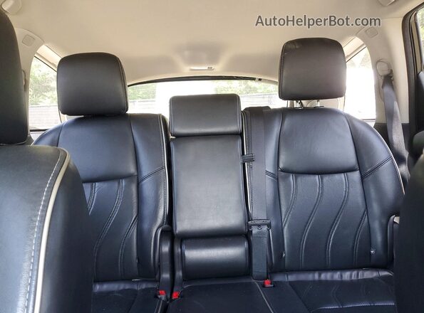 5N1DL0MM7HC548606 2017 INFINITI QX60 Gray Vista de los asientos traseros