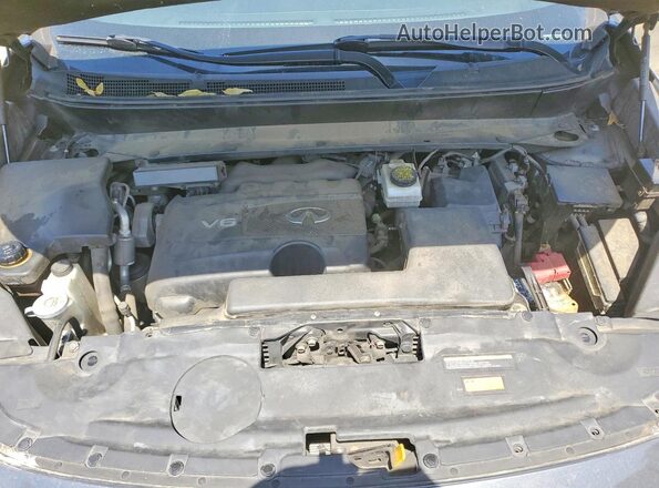 5N1DL0MM7HC548606 2017 INFINITI QX60 Gray Vista del compartimento del motor