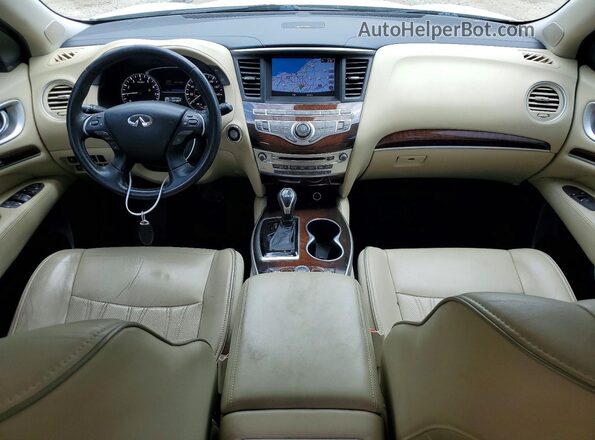 5N1DL0MM7JC510895 2018 INFINITI QX60 Белый Вид панели приборов