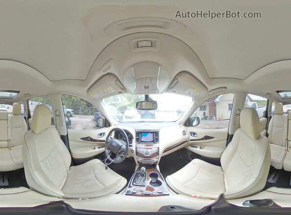 5N1DL0MM7JC510895 2018 INFINITI QX60 Белый Панорамный вид салона 360°