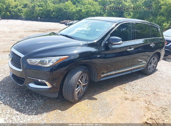 5N1DL0MM7JC512002 2018 INFINITI QX60 Black Передня ліва чверть