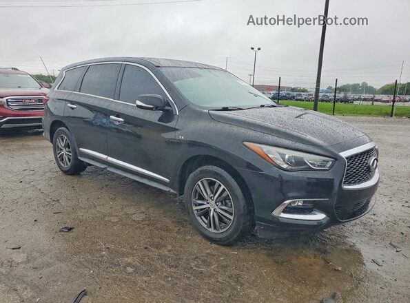 5N1DL0MM7JC529110 2018 INFINITI QX60 Black Delantero derecho
