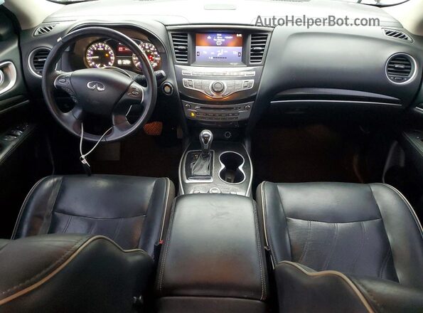 5N1DL0MM7JC529110 2018 INFINITI QX60 Black Vista del salpicadero