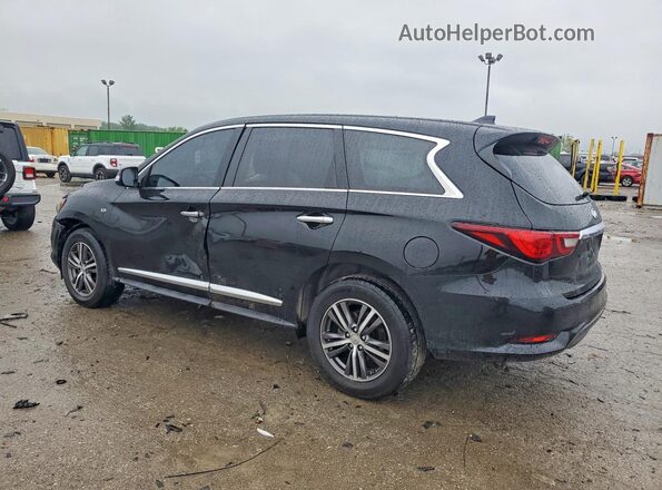 5N1DL0MM7JC529110 2018 INFINITI QX60 Black Trasero izquierdo