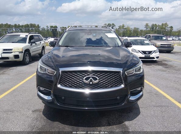 5N1DL0MM7KC509733 2019 INFINITI QX60 Black წინა ხედი
