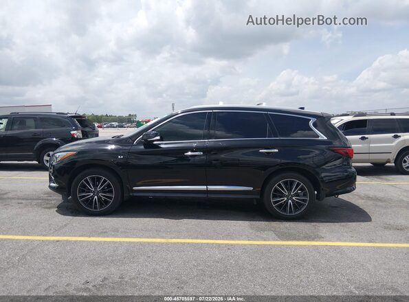 5N1DL0MM7KC509733 2019 INFINITI QX60 Black სალონის 360-გრადუსიანი ხედი