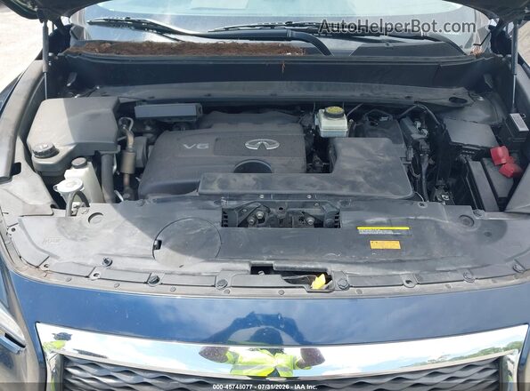 5N1DL0MM7KC526158 2019 INFINITI QX60 Blue Հետևի տեսք