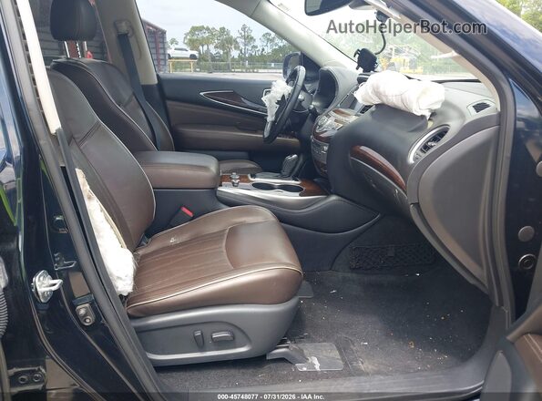 5N1DL0MM7KC526158 2019 INFINITI QX60 Blue Սալոնի դիմացի տեսք
