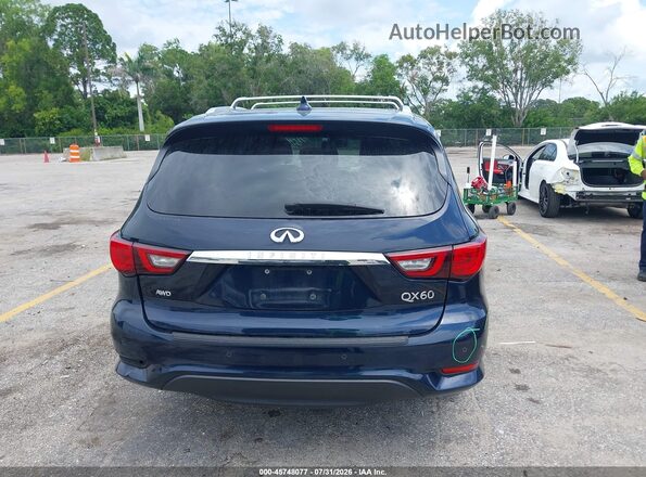 5N1DL0MM7KC526158 2019 INFINITI QX60 Blue 