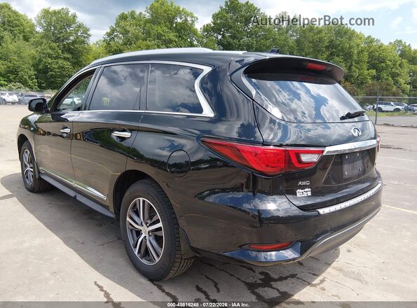 5N1DL0MM7KC530338 2019 INFINITI QX60 Black Rear left