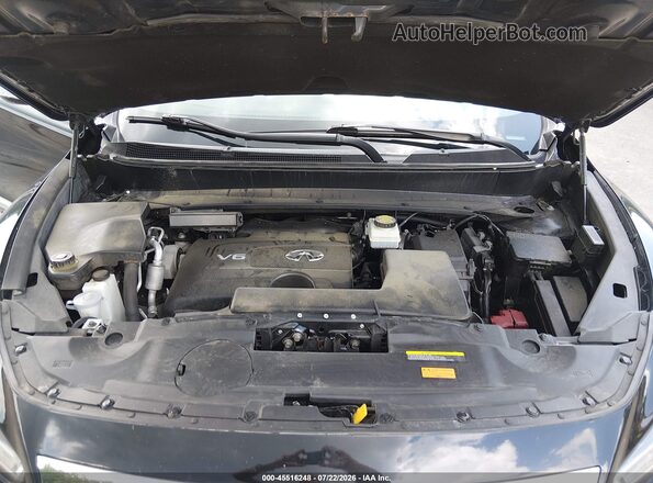 5N1DL0MM7KC530338 2019 INFINITI QX60 Black Rear view