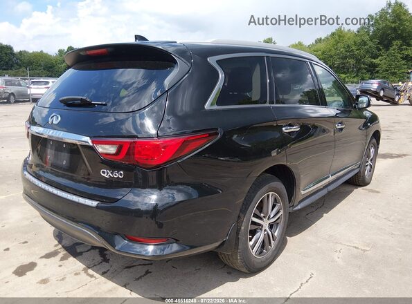 5N1DL0MM7KC530338 2019 INFINITI QX60 Black Rear right