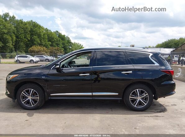 5N1DL0MM7KC530338 2019 INFINITI QX60 Black 360 interior view