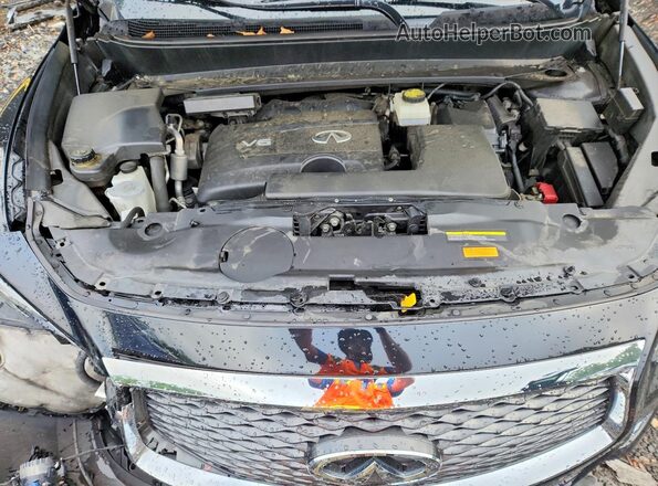5N1DL0MM7KC548080 2019 INFINITI QX60 Black Շարժիչի բաժամունքի տեսք