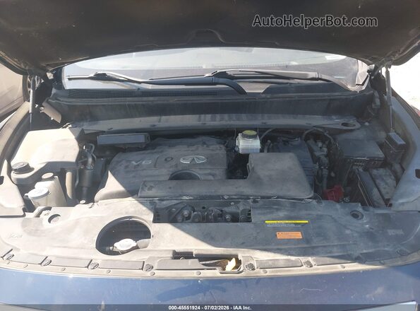 5N1DL0MM7KC564375 2019 INFINITI QX60 Blue Vista trasera