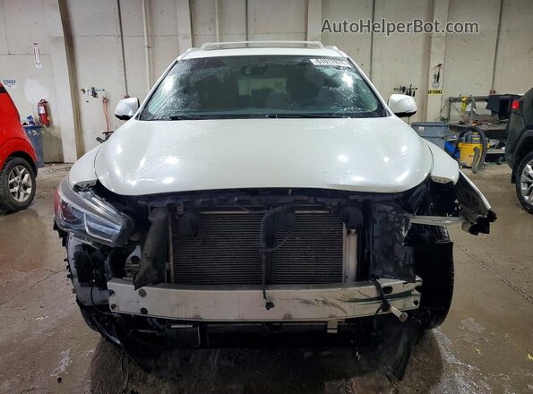 5N1DL0MM7KC567079 2019 INFINITI QX60 White Front view