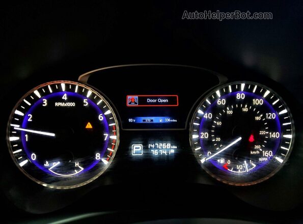 5N1DL0MM7KC567079 2019 INFINITI QX60 White Instrument cluster view