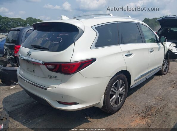 5N1DL0MM7LC521530 2020 INFINITI QX60 White Tył prawy