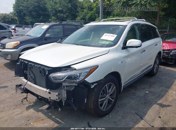 5N1DL0MM7LC521530 2020 INFINITI QX60 White Przód lewy