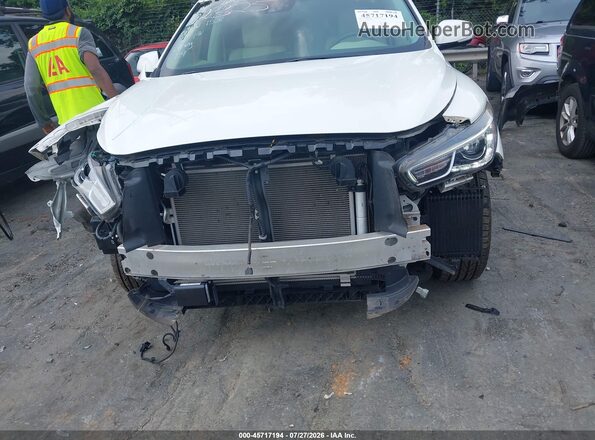 5N1DL0MM7LC521530 2020 INFINITI QX60 White Widok z przodu