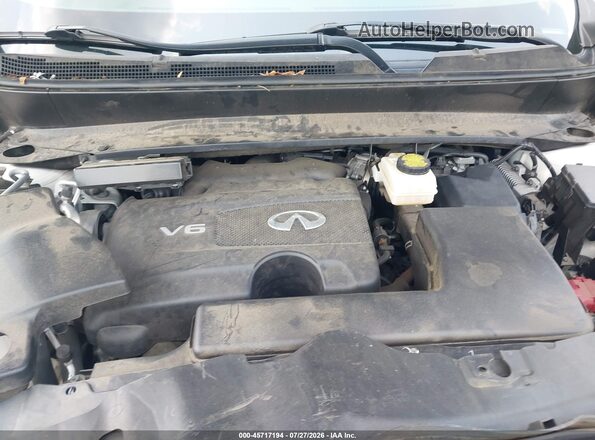 5N1DL0MM7LC521530 2020 INFINITI QX60 White Widok z tyłu
