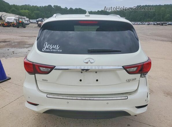 5N1DL0MM7LC526940 2020 INFINITI QX60 White Հետևի տեսք