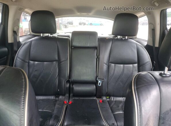 5N1DL0MM7LC526940 2020 INFINITI QX60 White Հետևի նստատեղերի տեսք