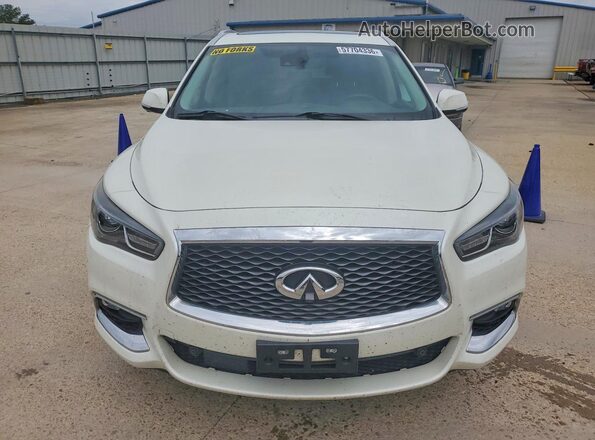 5N1DL0MM7LC526940 2020 INFINITI QX60 White Դիմացի տեսք