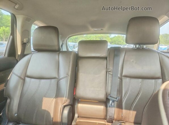 5N1DL0MM7LC528445 2020 INFINITI QX60 Синий Вид задних сидений