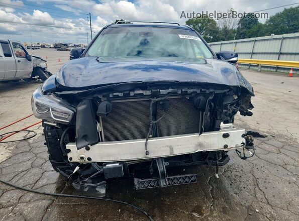5N1DL0MM8HC507126 2017 INFINITI QX60 Blue Vista frontal