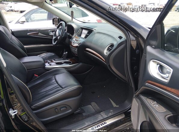 5N1DL0MM8HC508440 2017 INFINITI QX60 Black Սալոնի դիմացի տեսք