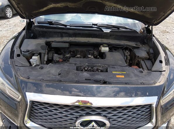 5N1DL0MM8HC508440 2017 INFINITI QX60 Black Հետևի տեսք