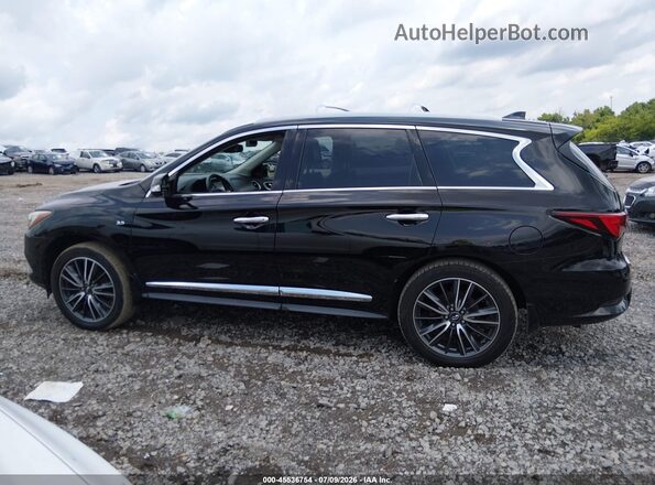 5N1DL0MM8HC508440 2017 INFINITI QX60 Black Սալոնի 360 աստիճան տեսք