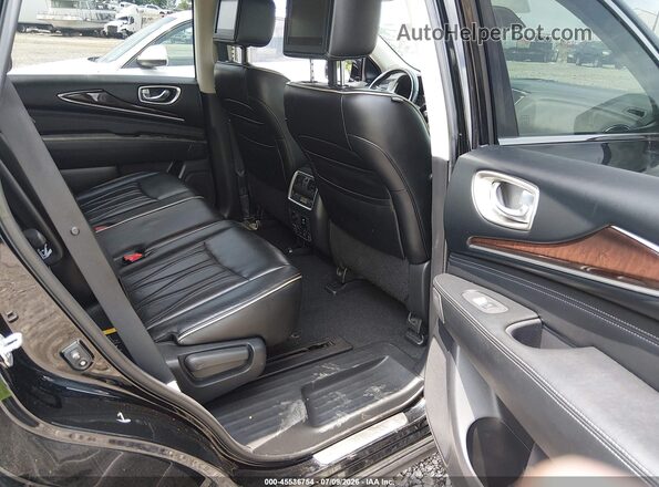 5N1DL0MM8HC508440 2017 INFINITI QX60 Black VIN կոդի պիտակի տեսք