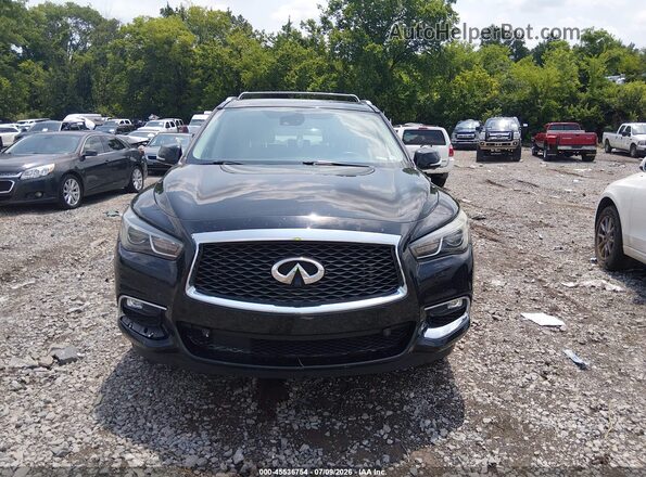 5N1DL0MM8HC508440 2017 INFINITI QX60 Black Սարքավորումների վահանակի տեսք