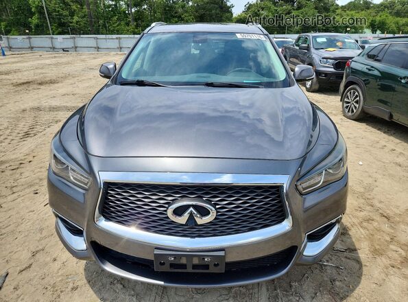 5N1DL0MM8HC517185 2017 INFINITI QX60 Gray Front view