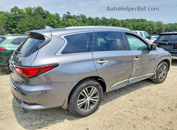 5N1DL0MM8HC517185 2017 INFINITI QX60 Gray Rear right