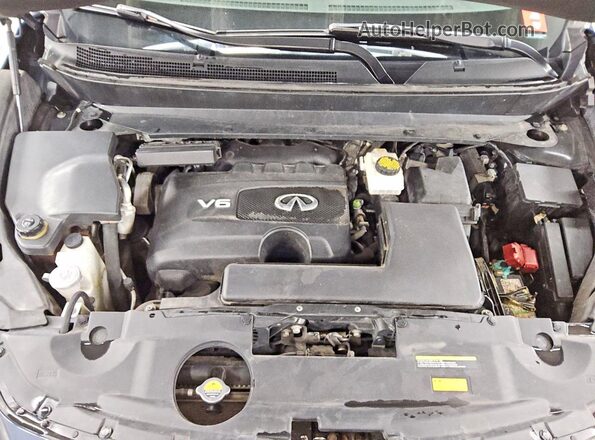5N1DL0MM8HC554849 2017 INFINITI QX60 Blue Вид задньої частини салону